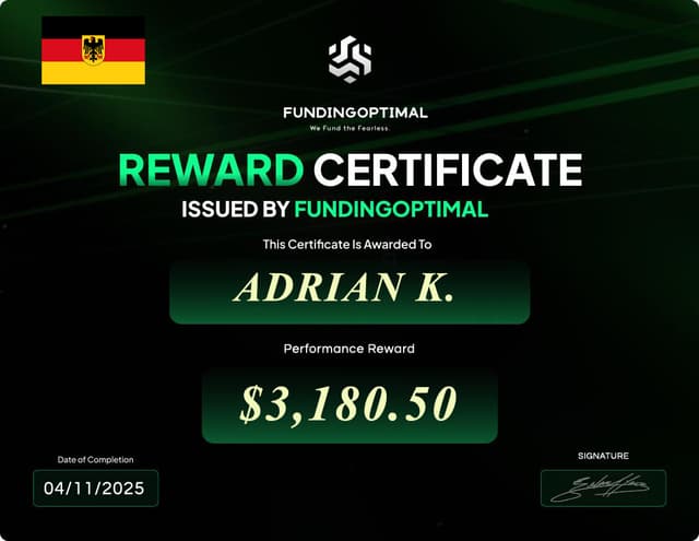 Reward Certificate 2